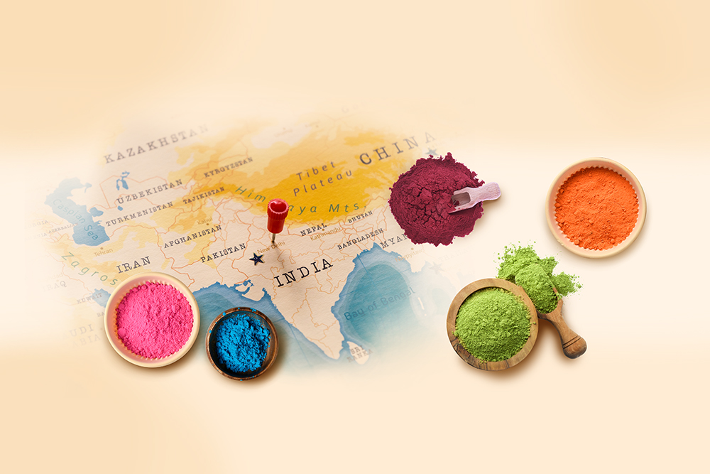 India is Embracing Natural Food Colours