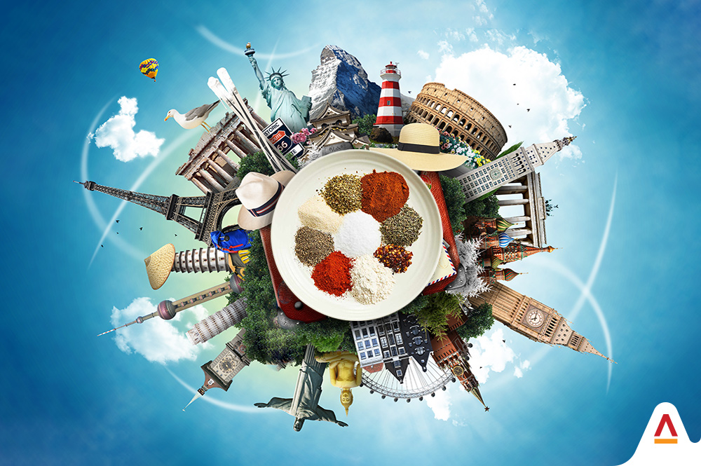 Seasonings that match flavours handpicked from around the world