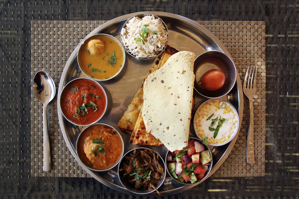 Symega Food Ingredients Rajasthani Cuisine Traditional Rajasthani Thali