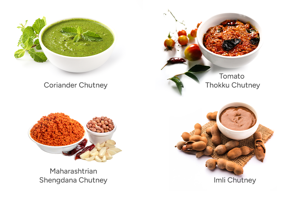 types of chutney